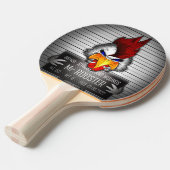 Raquette De Ping Pong Mr Rooster Tafeltennisbatje (Voorkant Gekanteld)