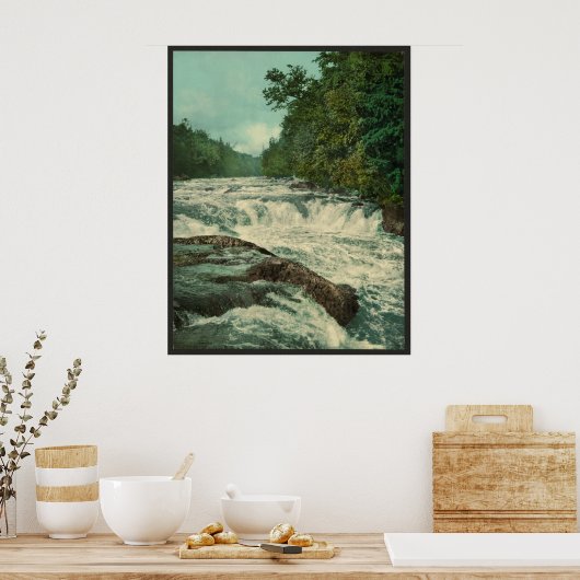 Raquette-Herfsten op de Raquette Poster (Keuken)