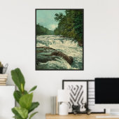 Raquette-Herfsten op de Raquette Poster (Thuiskantoor)