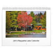 Raquette Lake Calendar 2013 Kalender (Hoes)