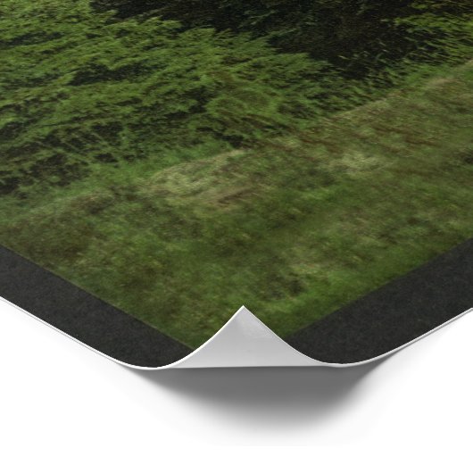 Raquette Lake van de Crags Poster (Hoek)