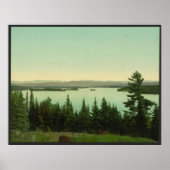 Raquette Lake van de Crags Poster (Voorkant)