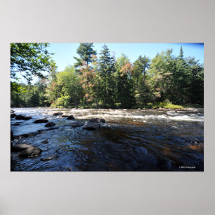Raquette River in de Adirondack. print 08 258