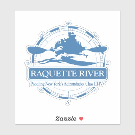 Raquette River (KC2) Sticker (Vel)