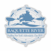 Raquette River (KC2) Sticker (Voorkant)