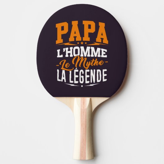 Raquette Tennis Papa de Man Tafeltennisbatje (Voorkant)