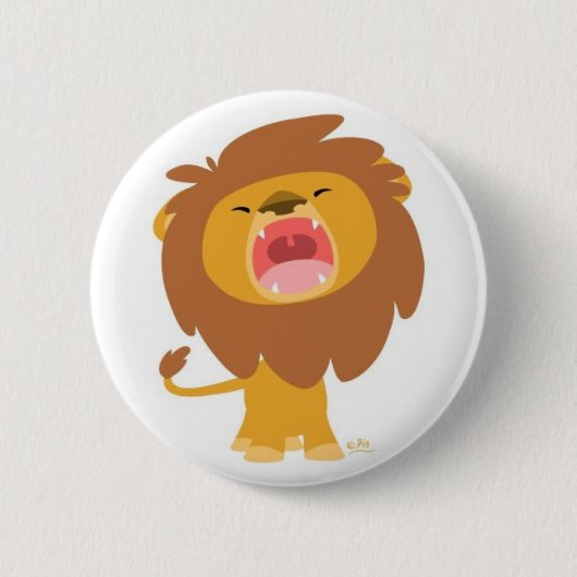rar im a lion :D Ronde Button 5,7 Cm (Voorkant)