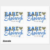 RARE16 rechthoekige sticker (Vel)