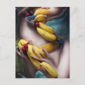 Rare AI Gone Bananen Briefkaart (Voorkant)