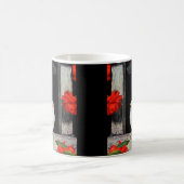 RARE albino robin Koffiemok (Center)