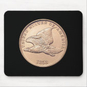 Rare American Penny Muismat (Voorkant)