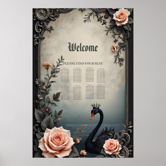 Rare as a black swan, timeless as true love. poster (Voorkant)