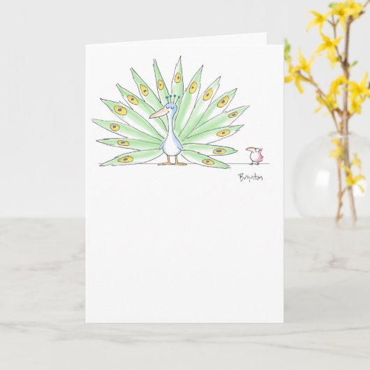 RARE BIRD Boynton Kaart (Gele Bloem)