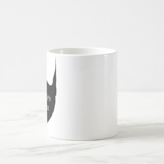 Rare bolle met een baardmok, Grappige mok, Baard m Koffiemok (Center)