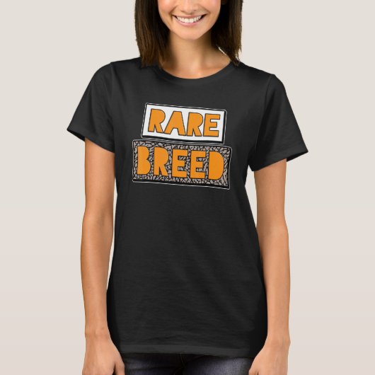 Rare Breed Laser Orange 3s Matching T-shirt (Voorkant)