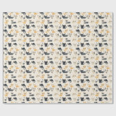 Rare Cats Pattern Cadeaupapier (Vlak)