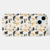 Rare Cats Pattern Case-Mate iPhone Case (Achterkant (horizontaal))