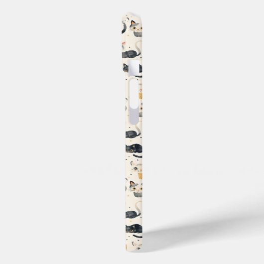 Rare Cats Pattern Case-Mate iPhone Case (Achterkant / Links)
