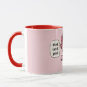Rare Cute en Trots | Grappige Koffie Mok (Links)
