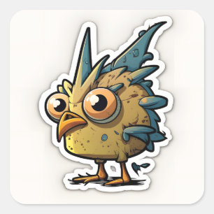 Rare dierlijke stickers