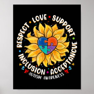 Rare Disease Awareness Shirt Autisme Mama Pa Poster