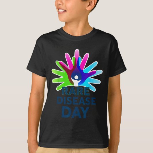 Rare Disease Awareness Shirt - Rare Disease Day 20 (Voorkant)