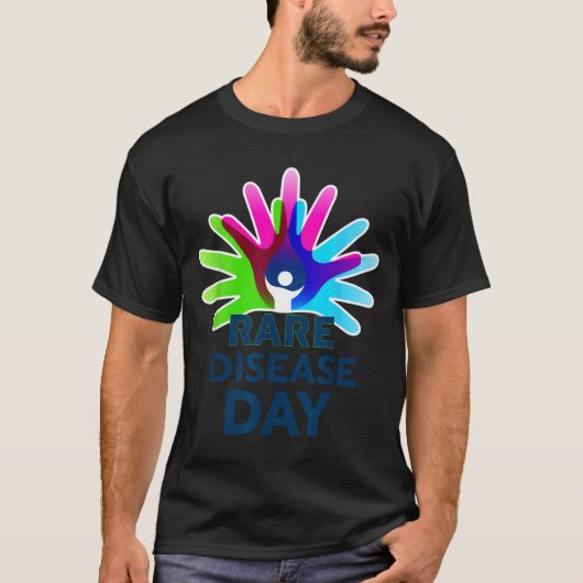 Rare Disease Awareness Shirt - Rare Disease Day 20 (Voorkant)