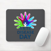 Rare Disease Awareness Shirt - Rare Disease Day 20 Muismat (Met muis)