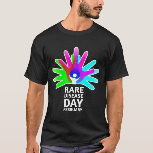 Rare Disease Awareness Shirt - Rare Diseases Day 2 (Voorkant)