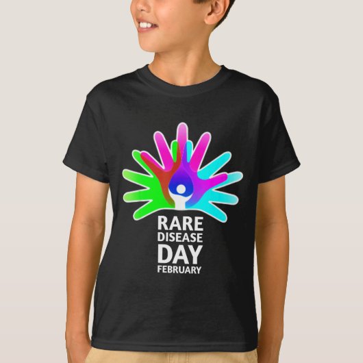 Rare Disease Awareness Shirt - Rare Diseases Day 2 (Voorkant)