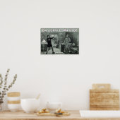 Rare Dr. Jekyll and Mr Hyde Transformation Poster (Keuken)