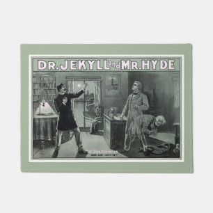 Rare Dr. Jekyll en de heer Hyde Transformation Pos Deurmat