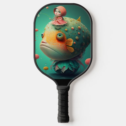 Rare Fish Pickleball Paddle (Voorkant)