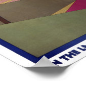 Rare Gleneagles Vintage Travel Poster teruggezet (Hoek)