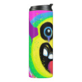 Rare Glimlach Emoji Graffiti Art M13 Thermosbeker (Gedraaid links)