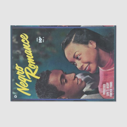 Rare Golden Age Romance Comic Tissuepapier (Voorkant)