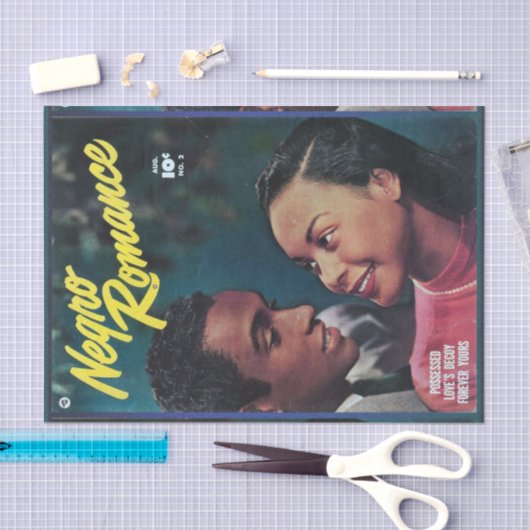 Rare Golden Age Romance Comic Tissuepapier (Craft)