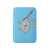 Rare Grijze Kat  Badmat (Voorkant Verticaal)