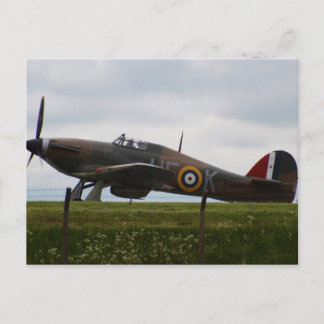 Rare Hawker Hurricane Briefkaart