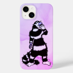 Rare kat schedel masker grillig gotisch Case-Mate iPhone 14 hoesje