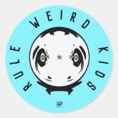 Rare Kinderen Gaan Voor Sticker – Grappige Rare Za (Voorkant)
