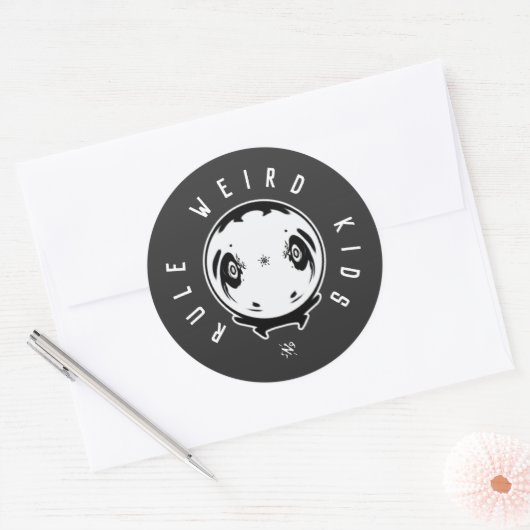 Rare Kinderen Regeer Sticker – Grappige Waanzin Mo (Envelop)