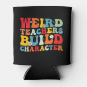Rare leraar bouwen karakter groovy leraar blikjeskoeler (Voorkant)