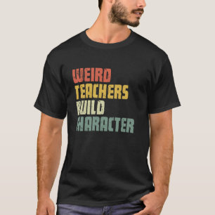 Rare leraars vormen karakter waardering voor lerar t-shirt