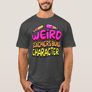 Rare leraren bouwen karakter grappig leraar zeggen t-shirt