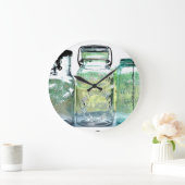 Rare Lima Ohio Fruit Jar Canning Jars Grote Klok (Huis)