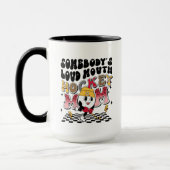 rare luidop-hockey Mam-woordkunst Mok (Links)