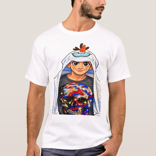 Rare maar echte statement stijl t-shirt (Voorkant)