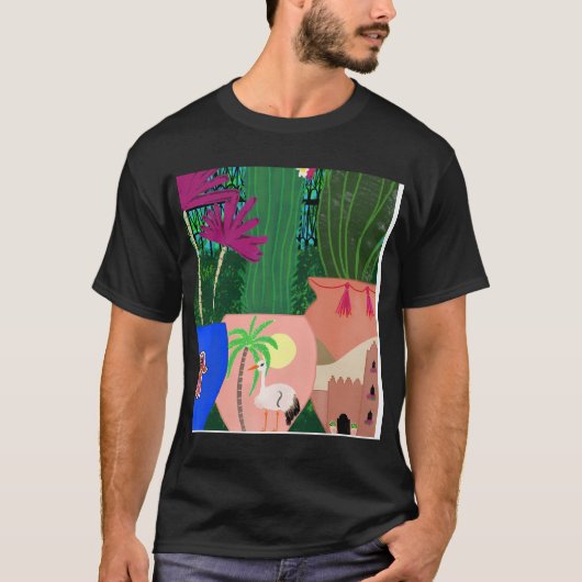 Rare magie in de botanische t-shirt (Voorkant)