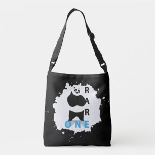 Rare One Panda Beer Crossbody Tas